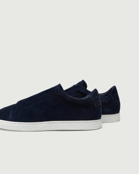 Alternative view of Low 1 Laceless | Navy Suede