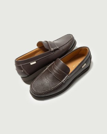 Alternative view of Penny Loafer | Chocolate